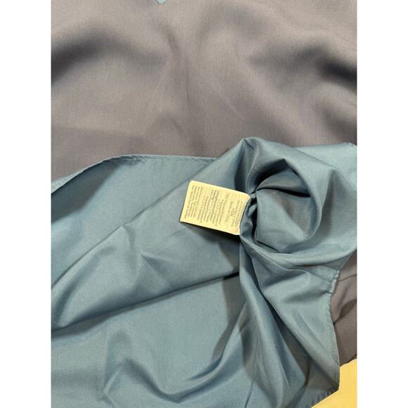 J. Crew Mercantile Scalloped Edge Cami Top Size 12 Blue Lined Adjustable Straps - Picture 8 of 8